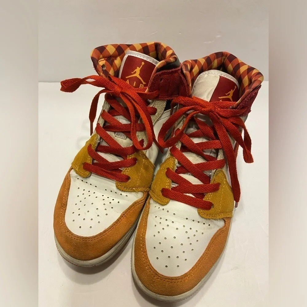 Air Jordan 1 Mid SE Picnic (GS) Youth shoes DX2460-601 sz 6Y